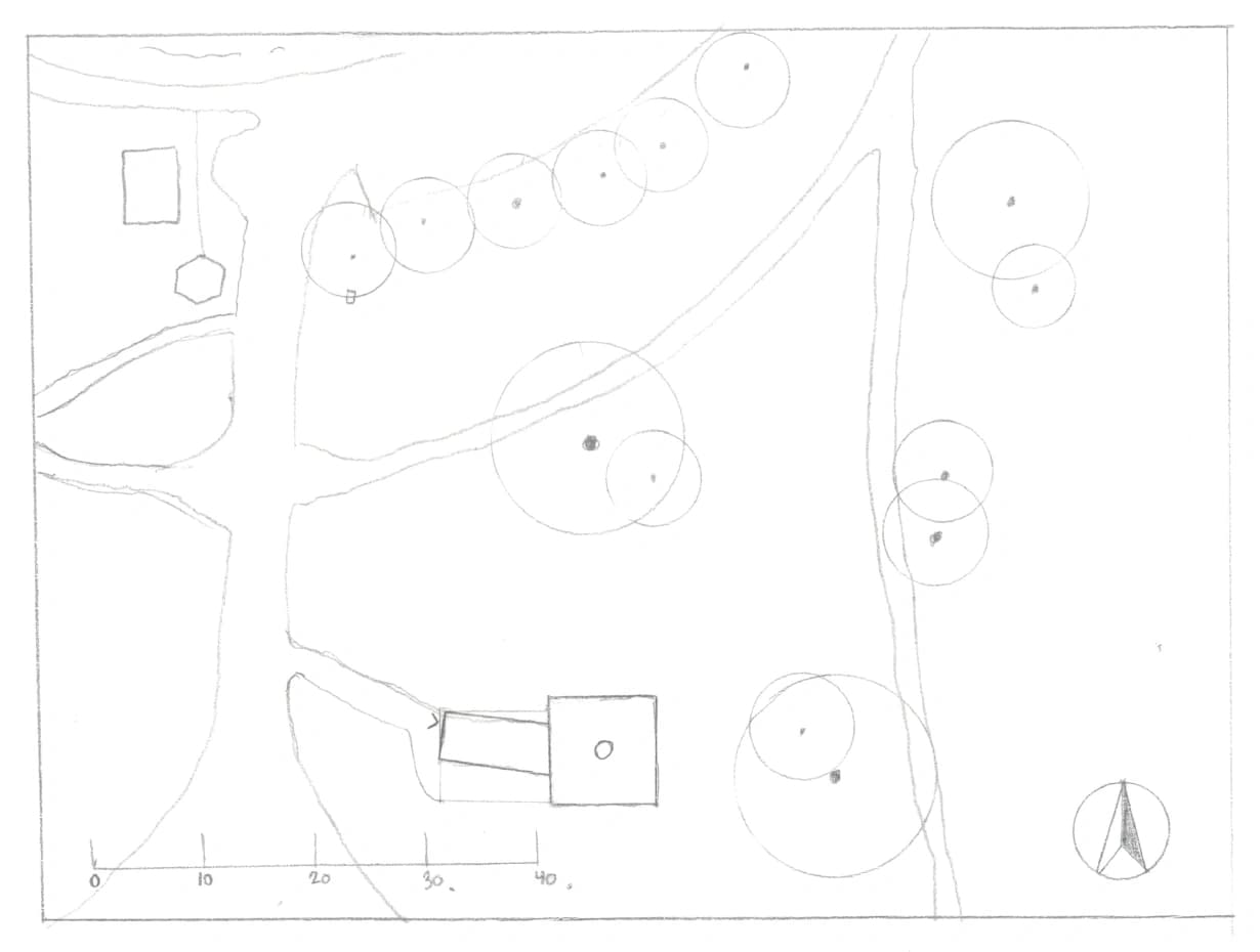 Site plan at Plikta