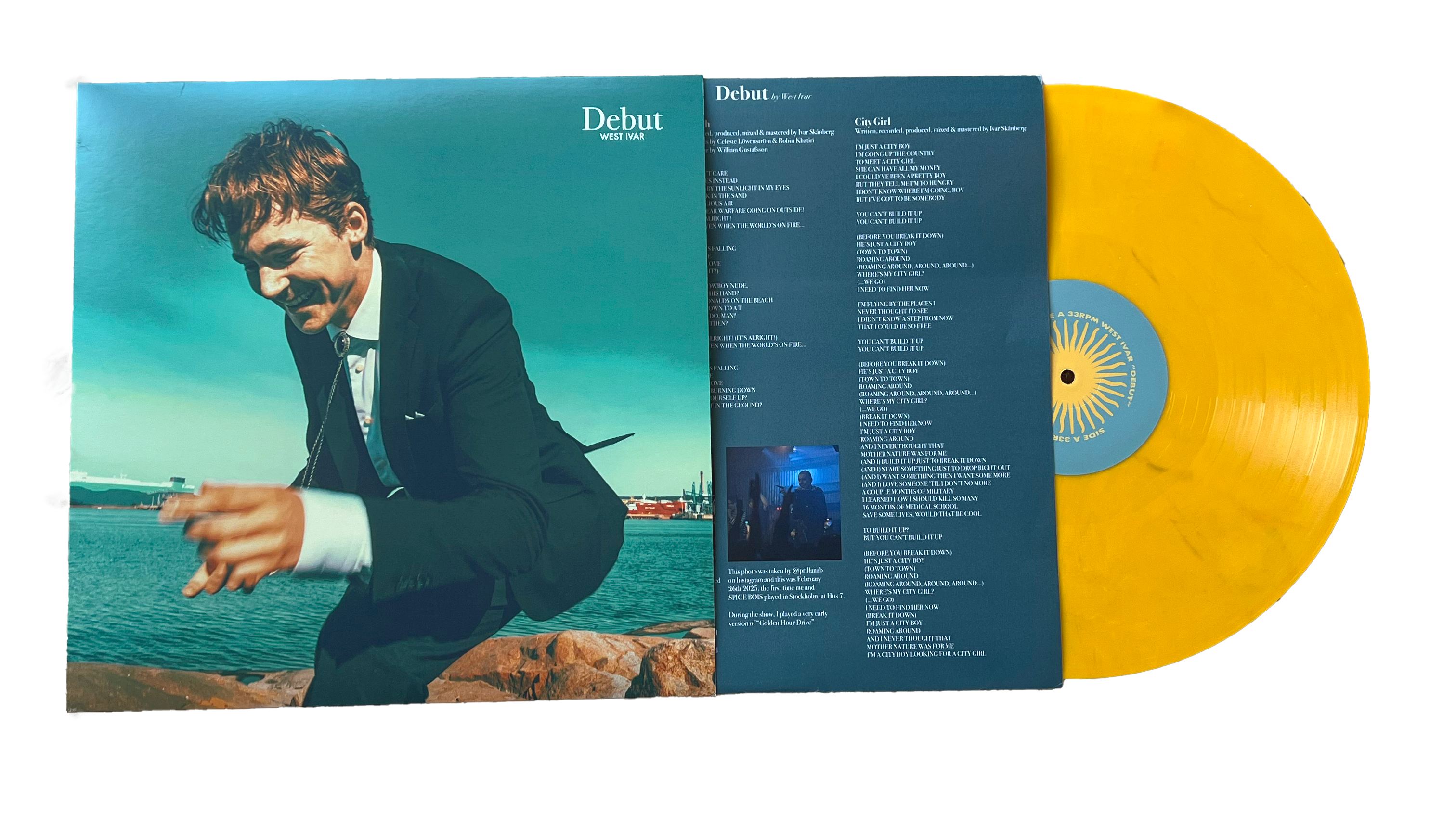 Vinyl front